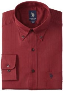 U.S. Polo Assn. Men's Cranberry, Burgundy, 16 16.5/34 35 at  Mens Clothing store