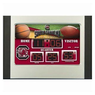 South Carolina Gamecocks Scoreboard Desk & Alarm Clock  Sports Fan Alarm Clocks  Sports & Outdoors