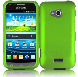 VMG 3 Item RETRACTABLE Combo For Sprint Samsung Galaxy Victory 4G LTE L300 Cell Phone Hard Case Cover   NEON Green Matte 2 Pc Snap On + LCD Clear Screen Saver Protector + Retractable Tangle Free Car Charger [by VANMOBILEGEAR]: Cell Phones & Accessories