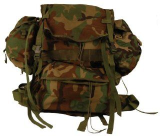 MOLLE II Ruck Sack Woodland Camo w/ Frame : Tactical Backpacks : Sports & Outdoors
