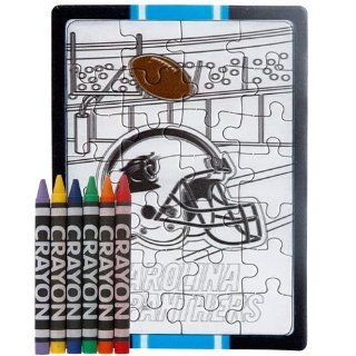 NFL Carolina Panthers Color Your Own Puzzle & Crayons Set  Sports Fan Wallets  Sports & Outdoors