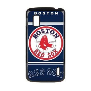 Custom Boston Red Sox Back Cover Case for LG Nexus4 E960 IP 23692: Cell Phones & Accessories