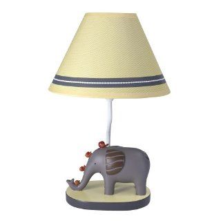 Lambs & Ivy Lamp with Shade and Bulb, Butterscotch  Baby Nursery Window Treatments  Baby