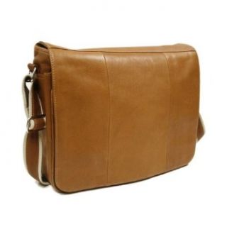 Piel Leather Expandable Messenger Bag 2813 Clothing