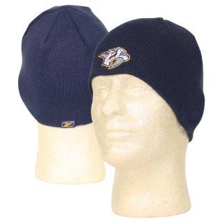 Nashville Predators Classic Knit Beanie / Winter Hat   Blue : Sports Fan Beanies : Sports & Outdoors