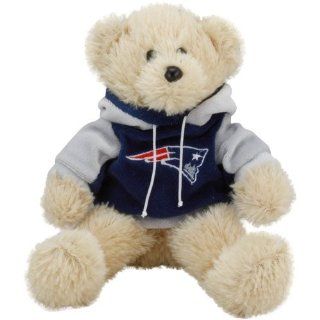 NFL New England Patriots 2010 8 Inch Fuzzy Hoody Bear  Sports Fan Toy Figures  Sports & Outdoors