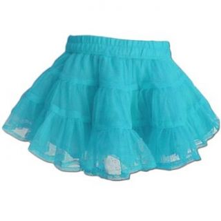 Baby Boutique Girls Bright Blue Tutu Skirt, Blue, Size 10/12 Infant And Toddler Skirts Clothing