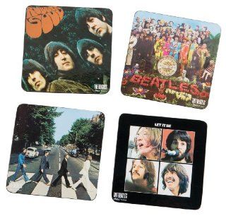 Vandor 64285 The Beatles 13 Piece Album Cover Coaster Set with Tin Storage Box, Multicolored Kitchen & Dining