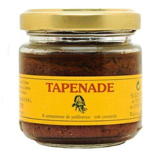 Green olive Tapenade Olive relish 3.5 oz Moulin de la Brague Provence All natural, One : Sandwich Spreads : Grocery & Gourmet Food