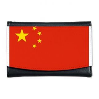 Artsmith, Inc. Mini Wallet Chinese China Flag HD: Clothing
