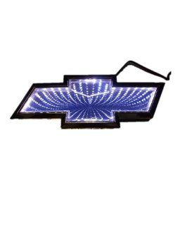 Car 3D reflective LED emblem badge decal sticker lights WHITE for Chevrolet Cruze 09 11: Car Electronics