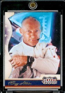 2007 Donruss Americana Retail # 59 Buzz Aldrin   Astronaut   Entertainment Trading Card in a Screw Down Display Case at 's Sports Collectibles Store