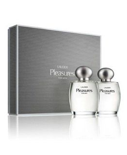 Lauder Pleasures for Men 3.4 oz After Shave and Cologne Gift Set Health & Personal Care