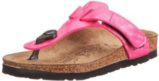 Birkis thongs Tofino from Birko Flor in Brights Pink with a regular insole size 35.0 W EU: Sandals: Shoes