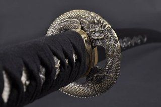 Fully Handmade Practical Dragon Samurai Katana Sword#986 : Martial Arts Practice Swords : Sports & Outdoors