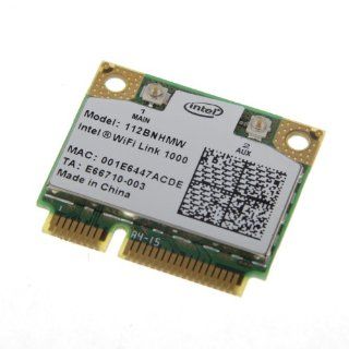 Intel Wifi Link 1000 Mini PCI Express Wireless N Card 802.11b/g/n 2.4 GHz 112BNHMW 300Mbps: Computers & Accessories