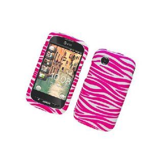 ZTE Avail Z990 Merit Z990G Pink White Zebra Stripe Cover Case: Cell Phones & Accessories