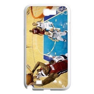 Samsung Galaxy Note 2 N7100 NBA Case LeBron James Miami Heat XWS 520797685919: Cell Phones & Accessories