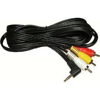 Cmple   3.5mm to 3 RCA Camcorder Video Audio Cable   6 ft : Camera & Photo