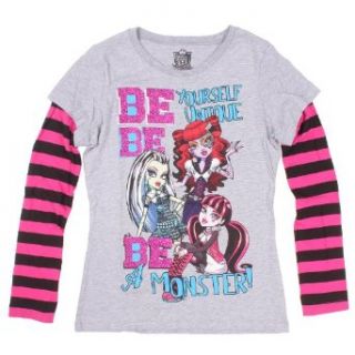 Monster High Be Unique Girls Long Sleeve Shirt: Clothing