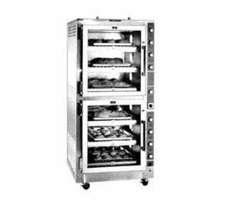 Piper Products DO 6 2081 Hearth Type Oven w/ Double Section & 6 Decks, 6 Full Size Pan Capacity, 208/1V, Each: Cookware: Kitchen & Dining