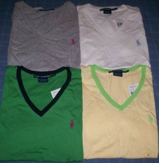 Womens LOT of 4 Polo Ralph Lauren V Neck T shirts * Small * : Other Products : Everything Else