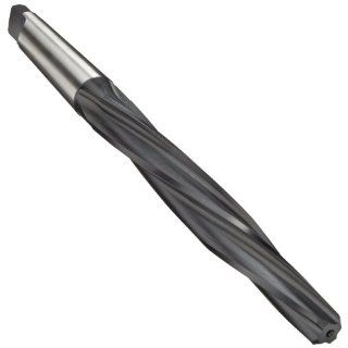 Union Butterfield 4579 High Speed Steel Construction Reamer, Right Hand Spiral Flute, Morse Taper Shank, Uncoated (Bright), 9/16 inch: Industrial & Scientific
