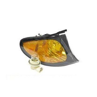 BMW e46 (01 05 4dr) Turn Signal Light Yellow+Black RIGHT Front blinker lamp: Automotive