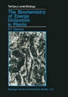 The Biochemistry of Energy Utilization in Plants (Soziale Arbeit als Wohlfahrtsproduktion) (9780216919983) D.T. Dennis Books
