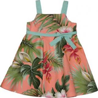 Tropical Garden Girl's Empire Bow Sundress: Dresses: Clothing
