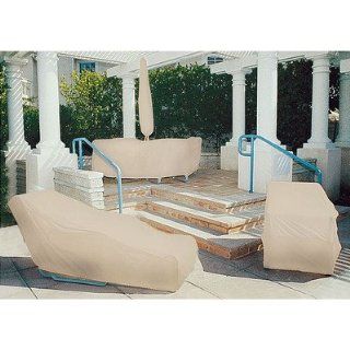 Dayva Tron weve Medium Chimeneya Cover ~ Pearl White : Patio Furniture Covers : Patio, Lawn & Garden