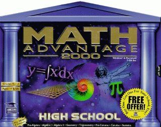 Math Advantage 2000 High School Grades 9 12   7 CD Set: Software
