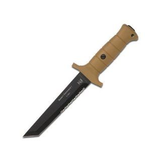 Eickhorn Desert Command I German Infantry Tanto Combat Tactical Knife & Sheath with Diamond Sharpener : Tactical Knives : Sports & Outdoors