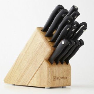 Wusthof Silverpoint II 14 Piece Knife Set with Block: Kitchen & Dining