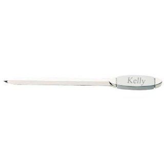 Modern Steel Pearl Letter Opener  