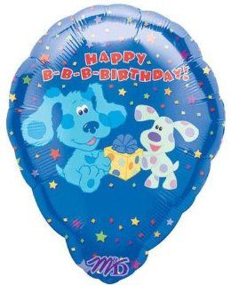 Blues Clues Birthday Personalizable Mylar Balloon (4 Pieces) [Office Product] : Blues Clues Ballon : Everything Else