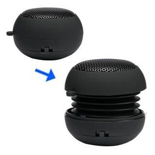 Midea Tech Mini Portable Capsule Speaker (Black) w/Build in rechargerable Battery : MP3 Players & Accessories
