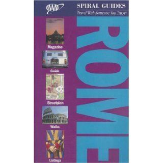 AAA Spiral Rome (AAA Spiral Guides Rome) AAA 9781595081650 Books