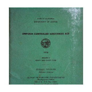 California pharmacy act, California uniform controlled substances act, Rules and regulations of California State Board of Pharmacy: Cases and materials: James Robert Nielsen: Books