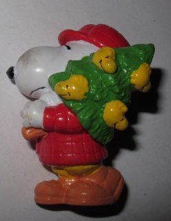 Vintage Pvc Figure Peanuts Snoopy Christmas  Other Products  