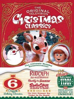 The Original Television Christmas Classics (Rudolph the Red Nosed Reindeer/Santa Claus Is Comin' to Town/Frosty the Snowman/Frosty Returns/The Little Drummer Boy/Cricket on the Hearth): Jackie Vernon, Billy De Wolfe, Fred Astaire, Mickey Rooney, Billie