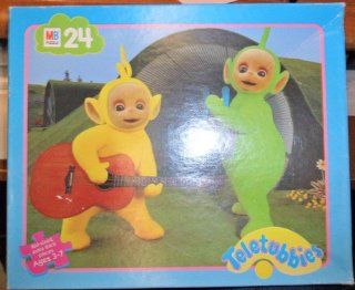 Teletubbies 24 Piece Puzzle Dipsy and Laa Laa with guitar: Everything Else