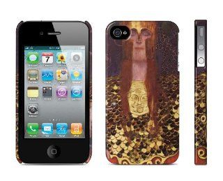 Iphone 4 / 4s Case Minerva or Pallas Athena, Gustav Klimt, 1898 Cell Phone Cover: Cell Phones & Accessories