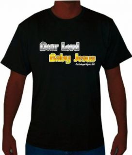 Talladega Nights "Dear Lord, Baby Jesus" Mens Funny Movie Line T Shirt: Novelty T Shirts: Clothing