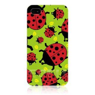 Head Case Designs Green Ladybug Bugged Life Hard Back Case Cover For Apple iPhone 4 4S Cell Phones & Accessories