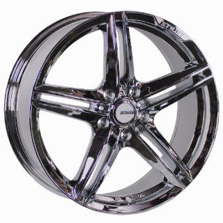 Styluz S006 5 Star Split Spoke All Chrome Wheel (18x7.5"/ 5x100mm): Automotive
