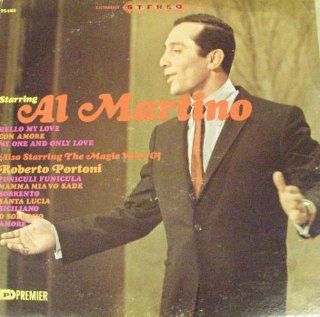 Starring Al Martino: Also Starring Roberto Portoni [ LP Vinyl ]: Music
