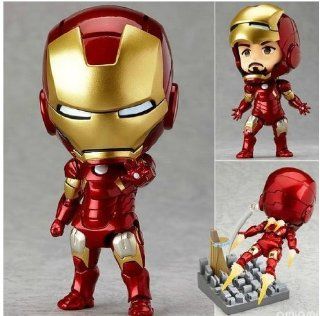New Arrival The Avengers Iron Man 3pcs/set High quality PVC Action Figure approximately 9CM high Toys & Games