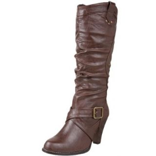 Rampage Women's Illinois Mid Calf Boot,Brown,6.5 M US: Shoes