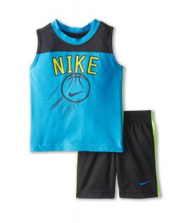 Nike Kids Nike Basketball Muscle Set Boys Sets (Pewter)